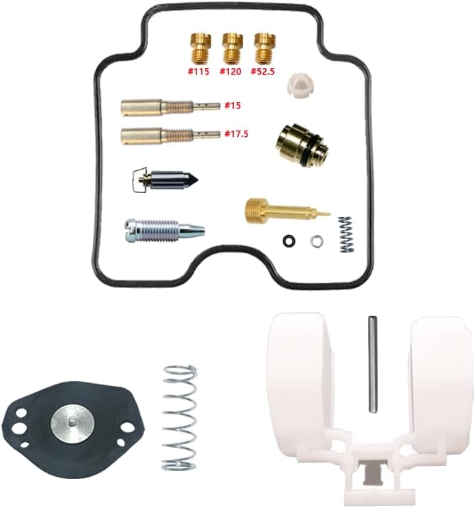 GZ250 GZ 250 1999-2011 Carburetor Repair Kit (repair kit,float,aircut,Diaphragm)