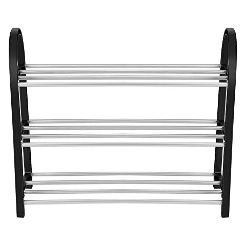 Qioni Zapatero de Almacenamiento de Metal Cover