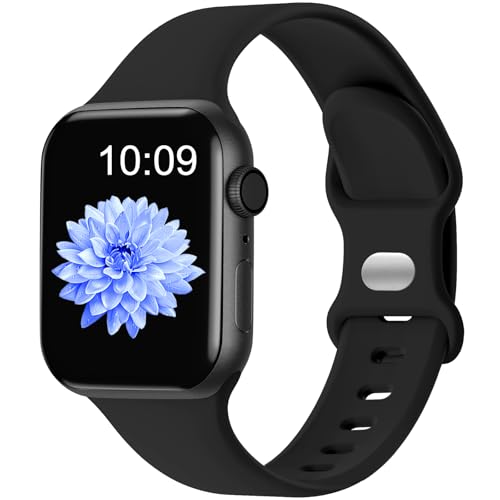 Wepro Sport Band Compatible with Apple Watch Band 38mm 40mm 41mm 42mm 44mm 45mm 46mm 49mm Women Men, Soft Silicone Strap Compatible for iWatch Series 10 9 8 7 6 5 4 3 SE Ultra/Ultra 2