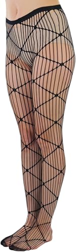 Image of ToBeInStyle Women's Large Mesh Fishnet Patterned Pantyhose Tights