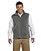 Harriton 8 oz. Fleece Vest, Charcoal, 4XL