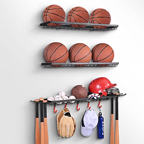 Mythinglogic Wall-Mount Ball Rack