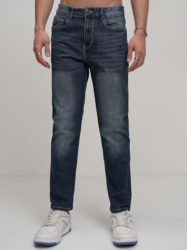 Image of Highlander Men's Straight Fit Jeans | Stretchable | Everyday Comfort & Style| Jeans for Man