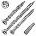 Produktbild SCREW REBEL Terrassenschraube ST-FIX Edelstahl A2 5,0 x 50mm - 200 Stück inklusive S2-Bit, TX 25, Zier-Senkkopf, Schaftfräser, Cutspitze, Dielenschraube gewachst