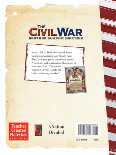 The Civil War: Brother Against Brother (Historical Social Studies 4th/5th grade Reader) (Social Studies: Informational Text) - Image 2