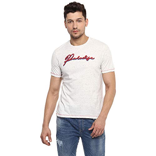 Image of Celio Mens Round Neck Slub T-Shirt