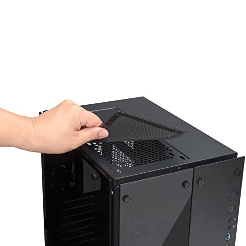 Rosewill CULLINAN PX Tempered Glass Full Window Desktop PC Computer