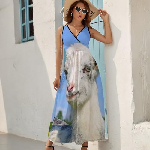 Robe longue d'été ample et légère pour masquer les complexes - 2