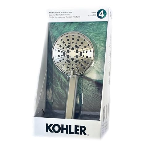 Kohler Lively 4-Spray Patterns EH[}Eg 4.35C` nhwh V[ wbh N₩ȃubVhjbP K-R26822-G-BN