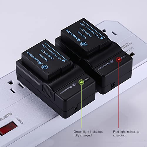 Powerextra 2 Pack Battery And Charger Compatible With Panasonic Dmw-Blc12, Dmw-Blc12E, Dmw-Blc12Pp And Panasonic Lumix Dmc-G85, Dmc-Fz200, Dmc-Fz1000, Dmc-G5, Dmc-G6, Dmc-G7, Dmc-Gh2, Dmc-Gx8 #TOP1