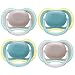 Philips Avent Schnuller 18 Mo + Uni Mix 4er Set inkl. 2 Boxen