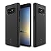 PATCHWORKS Galaxy Note 8 Case [Level Series] Level ITG in Black - Military Grade Certified Drop Protection, Shockproof Impact Disperse Technology System