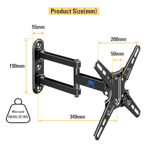 Mounting Dream MD2465 Ul Listed Tv Mount Swivel And Tilt thumb #7