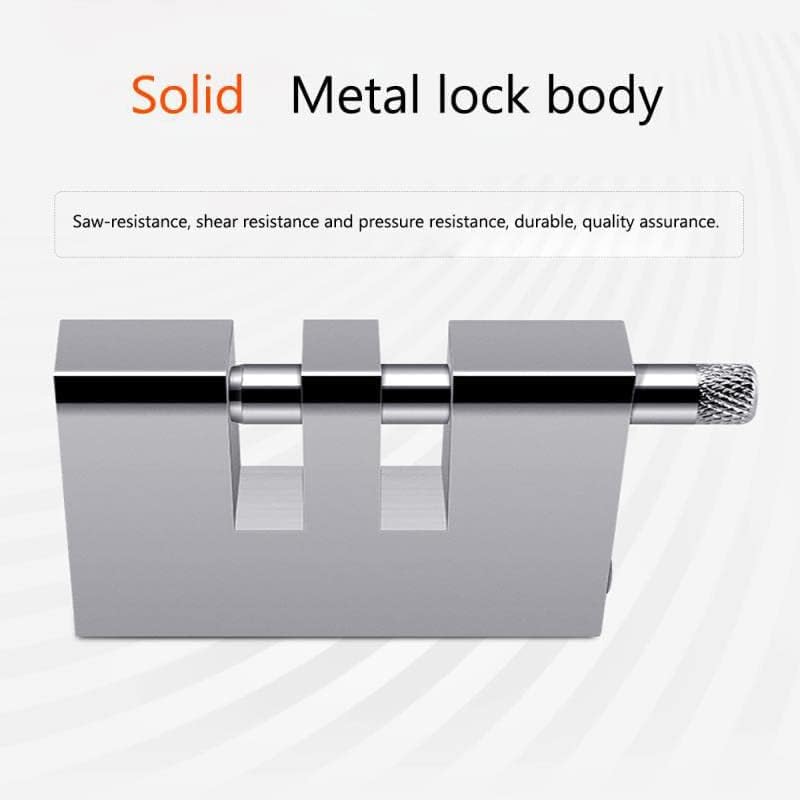 Image of Auto Hub Stainless Steel Anti Theft Lock for Car, Brake Pedal Key Lock. Clutch Lock for All Cars,Silver