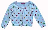  Cakewalk: FEINE Strickjacke Cardigan Pammy, WEIß GEPUNKTET (104)