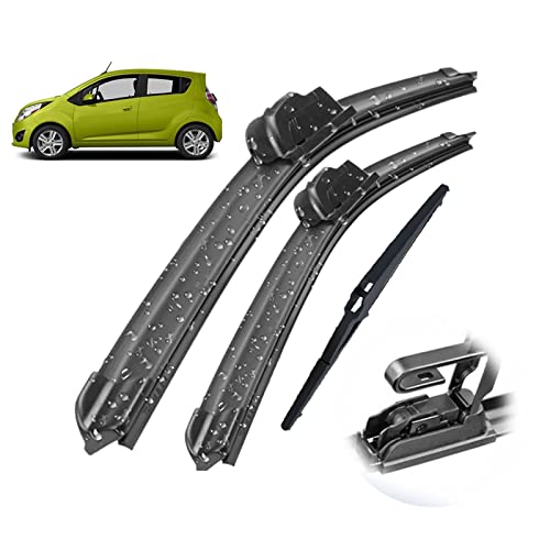 Essuie-glaces Chevrolet Spark M300 anti-stries et sans bruit pour une visibilité nette