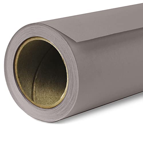 Savage Seamless Paper Photography Backdrop - Color #70 Storm Gray, Size 26 Inches Wide x 36 Feet Long, Backdrop for Tabletop Product Photography and Crafting - Made in USA