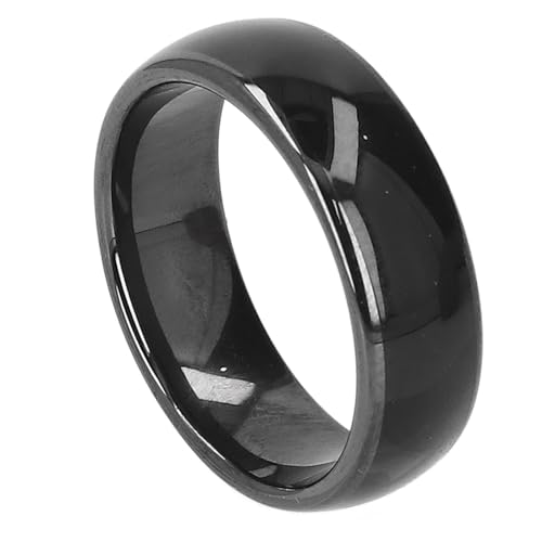 Anello NFC in Ceramica Impermeabile - Intelligente Riscrittura ID IC per Uomo o Donna con Scheda di Gioco