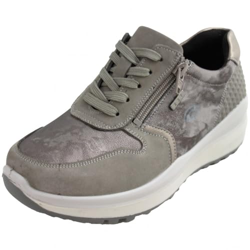 Chaussures de sport femme G Confort 9881 à zip et semelle amovible