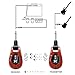 Xvive U2 Wireless Guitar System Rechargeable 2.4GHz Guitar Wireless Transmitter and Receiver for Electric Guitar Bass Violin Keyboard