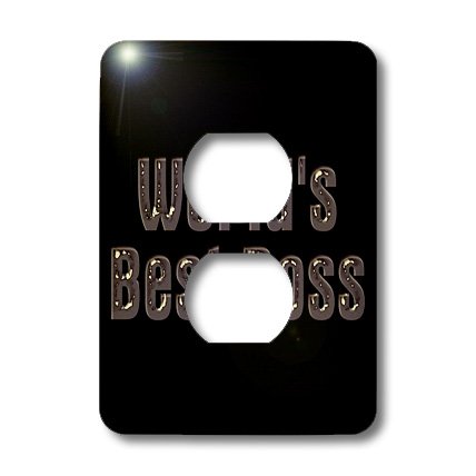 Worlds Best Boss cache 2 prises noir idée cadeau humour collègue - 3