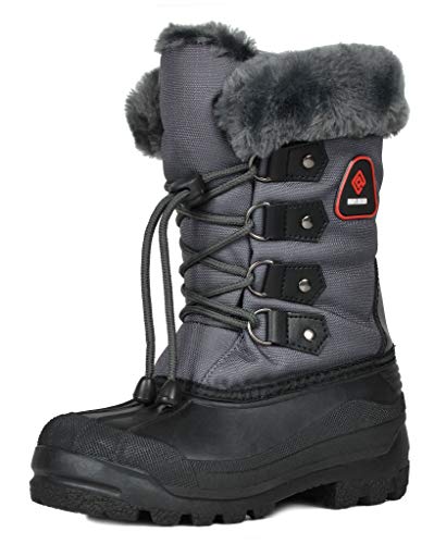 Dream Pairs Little Kid Maple Grey Knee High Winter Snow Boots Size 13 M Us Little Kid #TOP2