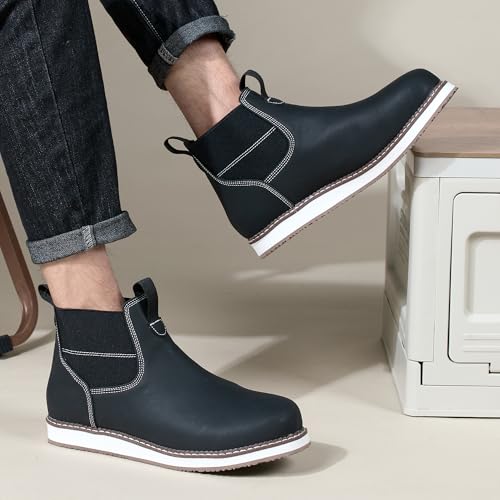 Men's Fashionable Canvas Sneakers, Retro Simple Classic Leather Shoes, Casual Shoes4