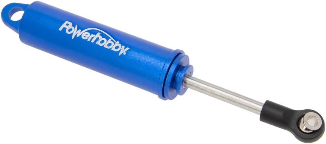 Powerhobby 90mm Promatics Two Stage Internal Spring Shocks (2) Blue Fits 1/10 Crawler