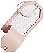Luggage Tag & Personalized Luggage Tags for Suitcases Leather Bag Tags for Backpacks Handbag School Instrument with Name ID Label Travel Essentials, Unique Fun Pink Baggage Tags 2 Pack
