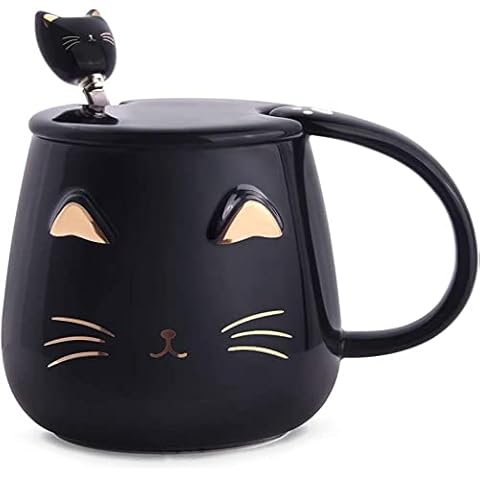 Aaliyahh Taza Linda del Gato Taza de café de cerámica Cover
