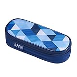 herlitz my book 1 Stück herlitz 50021215 Faulenzer Etui Blue Cubes, 1 Stück