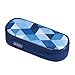 Produktbild herlitz 50021215 Faulenzer Etui Blue Cubes, 1 Stück