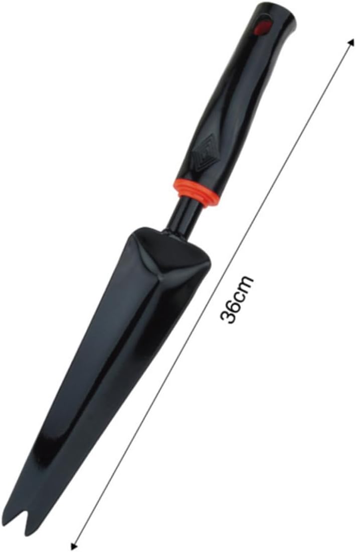 BESTonZON 6pcs Iron Garden Tool Shovel Hoe Rake Hoe Plastic Handle for Purpose Gardening