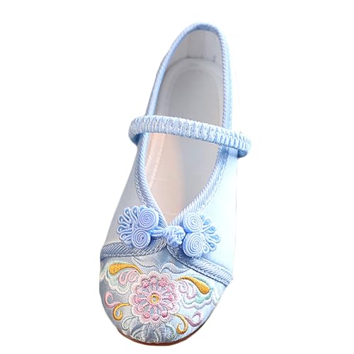 FRCOLOR Chaussures Brodées Hanfu Pour Femme Style Ancien Avec
