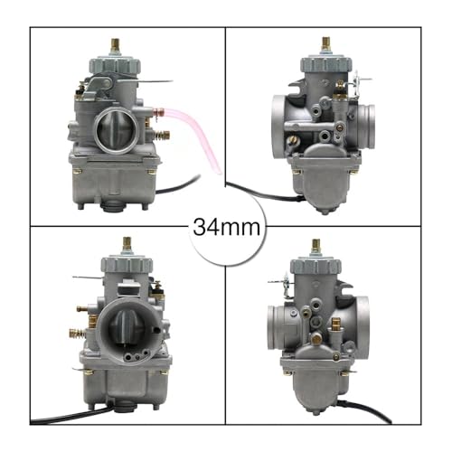 Carburador VM30 compatible con 34 mm para solucionar fallos de arranque en tu ATV 6