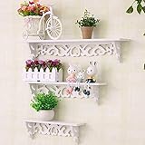 【Funktionale Schweberegal】: wandregal küche,,Diese 3 Schweberegale verleihen Ihren Wänden eine moderne Note.für das Aufbewahren und Organisieren kleiner Gegenstände oder Unordnung im Wohnzimmer, Schlafzimmer, Arbeitszimmer, Badezimmer, Flur oder in der Küche. Bücher, CDs, DVDs, Dekoartikel, Pokale, Fotos und Pflanzen ,Foto der Familie, Lieblingsfoto, CD, Duftstäbchen passen perfekt auf diese Regale