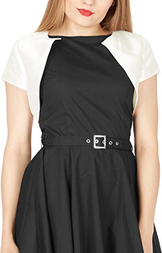 BlackButterfly Elegante Raso a Maniche Corte