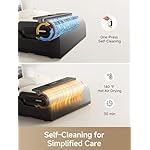 Mova K30 Mix Wet Dry Vacuum Cleaner, 4-in-1 Cordless Vacuum for Multi-Surface, 180° Lie-Flat Reach, 30Min 140°F Hot Air Drying, 0in Dual Edge, Powerful 18000Pa Suction Floor Cleaner for Pet Hair - Image 3