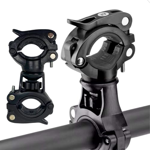 Suporte Universal Para Lanterna De Bicicleta Farol Rotação 360 Graus Ajustável Bike Mundo Compras