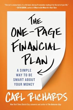Book cover The One-Page Financial Plan: A Simple Way to Be Smart About Your Money