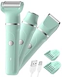 Maquinilla de afeitar para mujer, recargable ipx7 resistente al agua