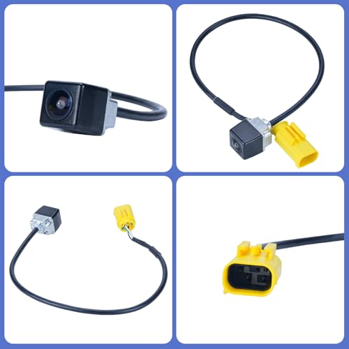 Image of 95750-2B501 Backup Rear Camera Replacement for Hyundai Santa Fe 2010-2013, OE Camera Replaces 95750-2B500, 95750-2B502, 957502B500, 957502B501, 957502B502 by GreenYi