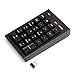 Velocifire NK01 Wireless Mechanical Number Pad, External Numeric Keypad for TKL Keyboards (Blue Switches)