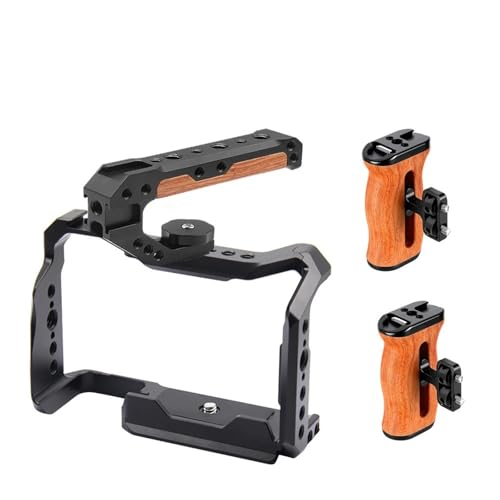 �݊���������܂�Sony A6700�p�J�����P�[�W�L�b�g�ɑΉ��B�ؐ��n���h����ARRI�ʒu���߃l�W�t���B�X�^�r���C�U�[���O�B(A6700 Full Kit)