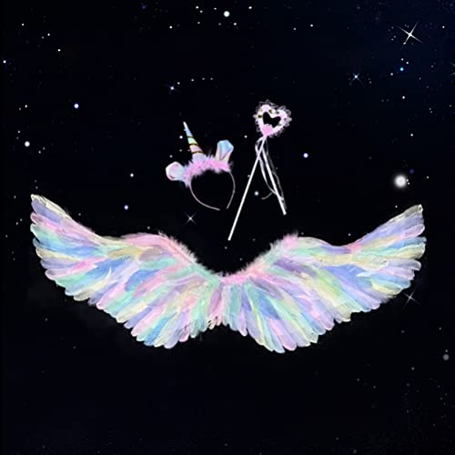 Adereços de asas de penas adereços de dramatização