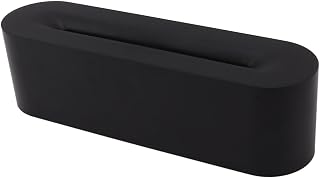 Zerodis Humidificador de Difusor de de Aire de Llama Simulada con Fuego de 7 Colores, para Dormitorio, Hogar, Yoga, Oficina (Negro)