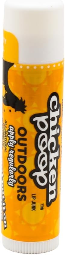 .15 oz. Chicken Poopยฎ SPF 35 OUTDOOR Lip Junk, Flavor Free, SINGLE LIP BALM