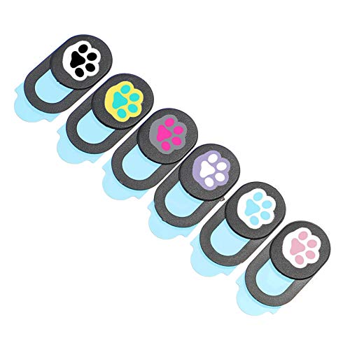 SOLUSTRE 6 PCS camera cover smartphone camera slide webcam cover slide cute tablet camera blocker camera for computer Webcam Cover Slide for Privacy latop laptop protective case abs slider