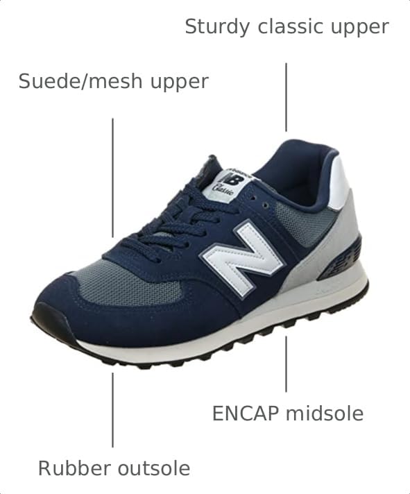Image of New Balance Men's 574 Vulc Sneakers