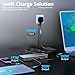 WAVLINK Thunderbolt 4 Hub with Dual HDMI 4K@60Hz,100W Charging, Thunderbolt Certified, 13-in-1 Thunderbolt 4 Dock Dual Monitor Single 8K Output for Windows or Mac, 4X USB, 2.5G Ethernet,SD/MicroSD